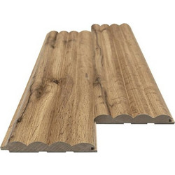 Mdf Panel Με 3D Πηχακια 808090 Wave St 16/119/2750Mm Pecan Newplan