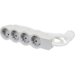 Πολύπριζο Ασφαλείας Legrand Surgearrest 4 θέσεων 5m - White/Grey