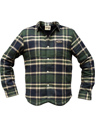 Holy Freedom Πουκάμισο Καρό με Επένδυση Macleod lined shirt green