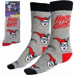 Cerda DC Comics Harley Quinn Ανδρικές Κάλτσες Γκρι
