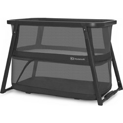 Kinderkraft Sofi 4 in 1 Πάρκο 2 Επίπεδων με Στρώμα & Δίχτυ Ανθρακί