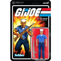 Super7 G.I. Joe ReAction Blueshirt Clean Light Brown 10cm