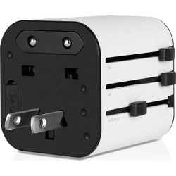 Αντάπτορας Πρίζας TTEC Universal Black/White 2SA02