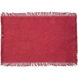 Σουπλά Maha Secret de Gourmet - 45x30cm - Kόκκινο