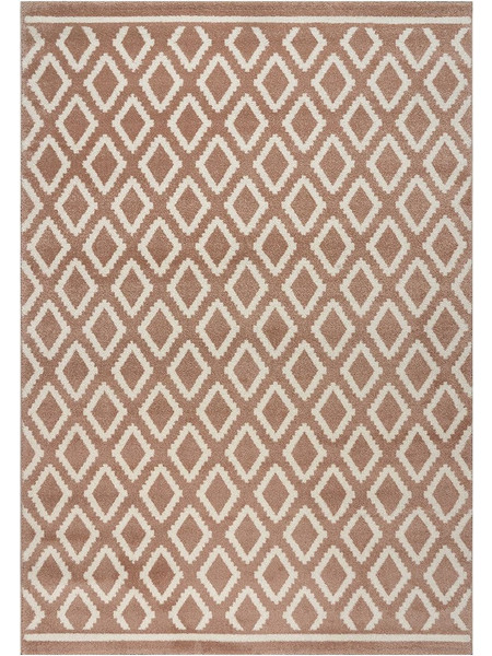 Beauty Home Vibe Art Χαλί Ορθογώνιο 160x230cm 9575 Pink White