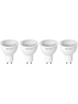 Λάμπα LED Yeelight YLDP004 W1 GU10 4.8W 350lm Warm White (4 τεμ.) N56361