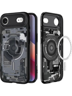 Θήκη TPU & PC Spigen Apple iPhone Air MagSafe Ultra Hybrid Zero One Μαύρο N69264