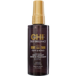 Chi Deep Brilliance Olive & Monoi Light Weight Leave In Treatment Serum Μαλλιών 89ml