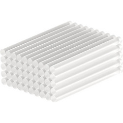 GOOBAY ράβδοι σιλικόνης 77853, Φ11mm x 200mm, διάφανο, 50τμχ
