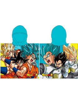 Dragon Ball Z microfibre poncho towel