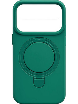Obastyle Kickstand Silicon Case for iPhone 17 Pro Dark Green