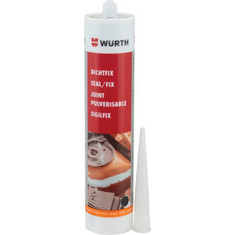 Wurth Dichtfix Seal Fix Joint Sealer - Στεγανοποιητικό Αρμόκολλα Μαύρη - 310ml - 0893226