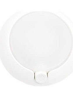Φωτάκι Νυκτός LED GSC με Κουμπί On/Off & Αισθητήρα Φωτός 4000K Λευκό