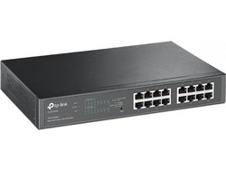 TP-Link TL-SG1016PE V3 Unmanaged L2 Switch με 16 Θύρες Ethernet 1Gbps