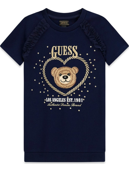 Φόρεμα Guess K6RK01 Σκούρο Μπλε Σκούρο Μπλε