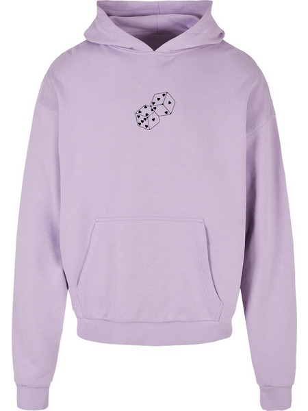 Hugs & Love - Heart Dice Ultra Heavy Hoody lilac