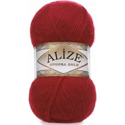 Alize Νήμα Πλεξίματος Ακρυλικό Angora ΚΟΚΚΙΝΟ