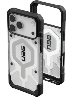 UAG Pathfinder Clear MagSafe Back Cover Ice Silver (iPhone 18 Pro Max / 17 Pro Max)