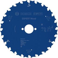 BOSCH ΠΡΙΟΝΟΔΙΣΚΟΣ ΔΙΣΚΟΠΡΙΟΝΟΥ ΚΟΠΗΣ ΞΥΛΟΥ EXPERT WOOD 190 x 2,6/1,6 x 30 mm, T24 2608644047