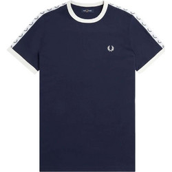T-Shirt Taped Ringer M4620 266 carbon blue