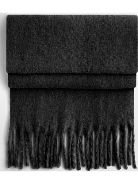 Κασκόλ Fluffy B496R Beechfield Black