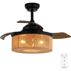 Cecotec Energy Silence Aero 3600 Invisible Natural Design CEC-08625 Ανεμιστήρας Οροφής με Τηλεχειριστήριο