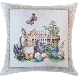 Dimeco Πασχαλινή Μαξιλαροθήκη 45x45 Easter Charm