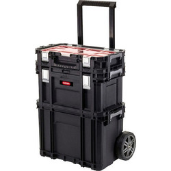 Keter Connect Rolling System Τροχήλατο Πλαστικό Μπαούλο Μεταφοράς και Αποθήκευσης Εργαλείων Π56.4xB37.3xΥ70cm 238273