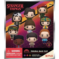 Monogram Stranger Things Series 4 3D Foam Bag Clip Μπρελόκ