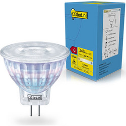 Λάμπα LED 123LED GU4 Spot 2700K 345lm 4.5W Warm White