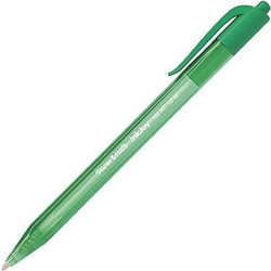 Papermate Medium 100 RT Στυλό Διαρκείας 1mm Πράσινο