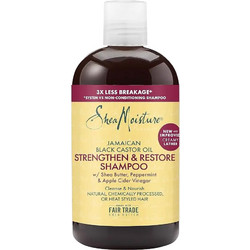 Shea Moisture Jamaican Black Castor Oil Σαμπουάν 384ml