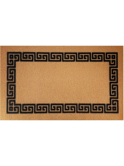 HOME USE πατάκι εισόδου HUH-0206, αντιολισθητικό, 75x45cm, 8mm πάχος, καφέ