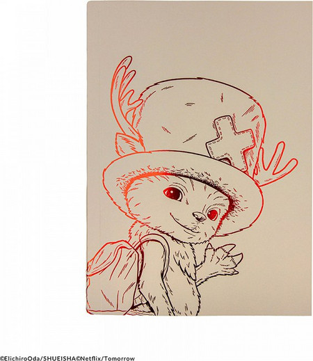 Premium Τετράδιο Α5 με Μαλακό PU Εξώφυλλο ONE PIECE Chopper's Sketch
