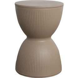 TURBO ΣΚΑΜΠΩ-ΤΡΑΠΕΖΑΚΙ ΠΟΛΥΠΡΟΠΥΛΕΝΙΟ ΜΠΕΖ Φ30x43cm PP/865/4