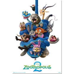 Zootopia 2 Αφίσα 61 x 91εκ