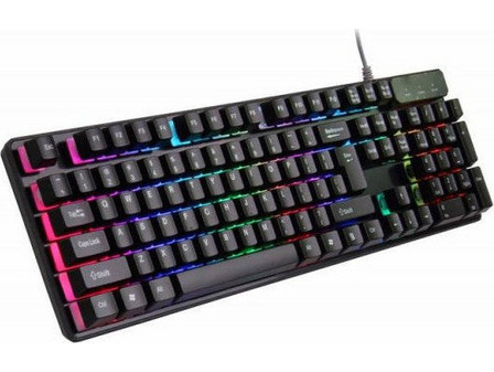 FanTech KR-6300 Gaming Πληκτρολόγιο RGB Black
