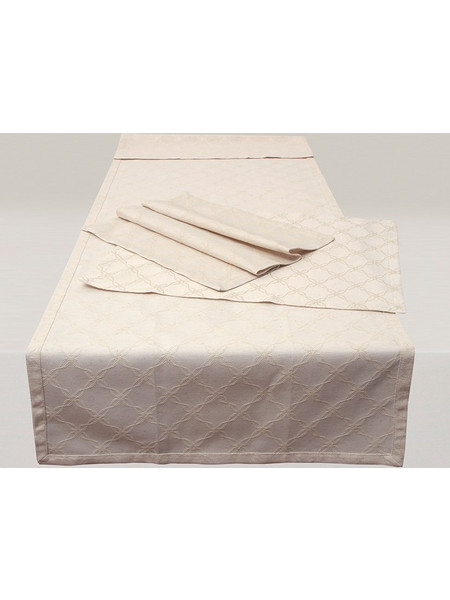 Anna Riska Σετ 2 Τεμ Ράνερ Αλέκιαστα 50x150 Caroline Linen