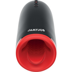 Jamyjob Spin-X Heating & Rotation Pocket Sleeve Αυνανιστήρι Θερμαινόμενο με Δόνηση