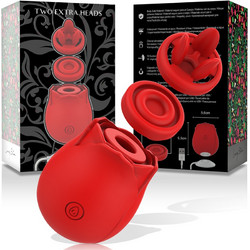 Mia Two Heads Clitoral Stimulator Red