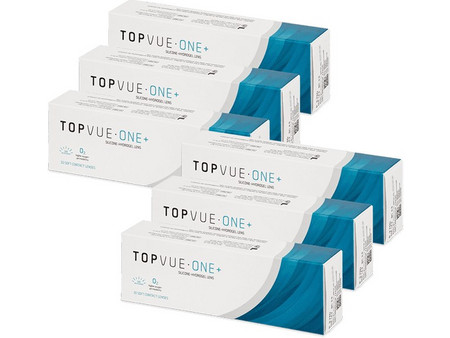 TopVue Blue Blocker Ημερήσιοι Φακοί Επαφής Υδρογέλης με Φίλτρο UV & Blue Blocker 180τμχ