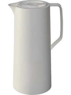 Emsa Quick Press Κανάτα Θερμός Γυάλινο 1lt White N4170400
