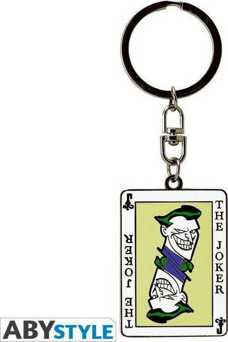 Abysse Μπρελόκ DC Comics The Joker Μεταλλικό ABYKEY315