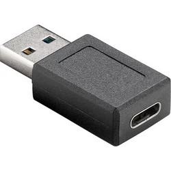 Goobay αντάπτορας USB σε USB-C θηλυκό 45400, 5Gbps, μαύρος