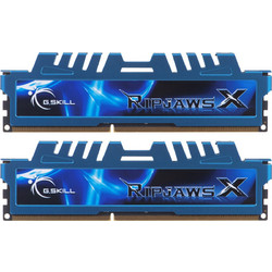 G.Skill RipjawsX 16GB (2X8GB) DDR3 RAM 1600MHz Blue