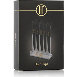 Hot Tools κλιπ μαλλιών 5 τμχ επιλογή Black Cover
