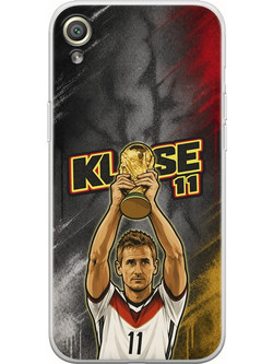 Θήκη World Stars Collection - Miroslav Klose Sony Xperia XA Flexible TPU (Διάφανη Σιλικόνη)
