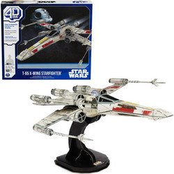 Puzzle Spin Master 4D Build Star Wars Μαχητικό X-Wing 3D 160 Κομμάτια