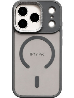 Θήκη Matte Mag Cover Magsafe - iPhone 17 Pro - Γκρι