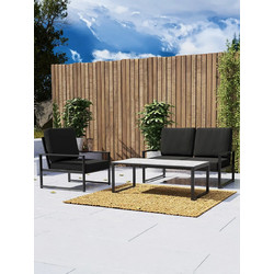 PoliHome Ardeno Soft Σετ Σαλόνι Κήπου Μεταλλικό 4τμχ 161486259